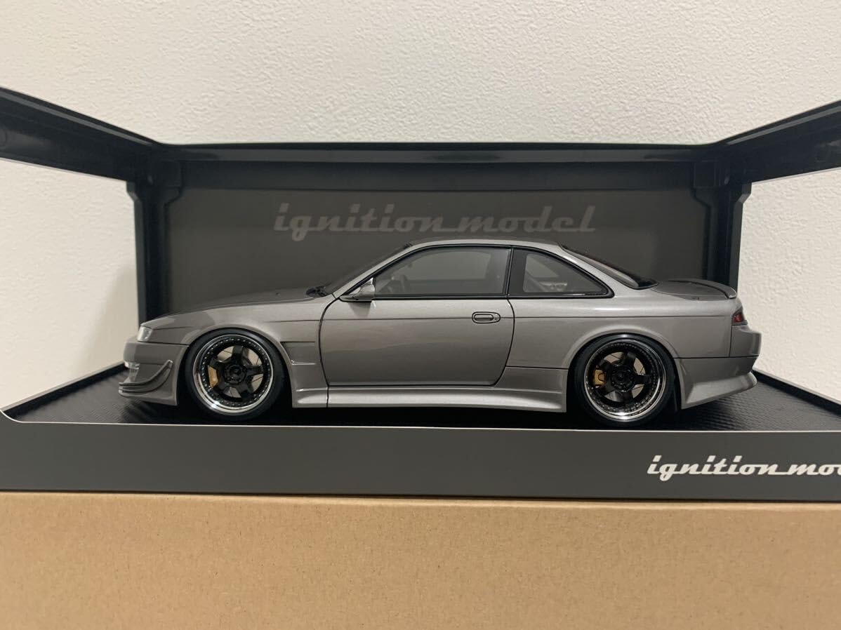 IG3088 1/18 VERTEX S14 Silvia ガンメタ IG3088 1/18 VERTEX S14 Silvia Gun Metallic | LINE UP | [公式